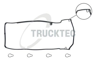 Blīvju komplekts, Motora bloka galvas vāks TRUCKTEC AUTOMOTIVE 02.10.121