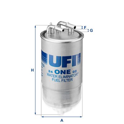 Топливный фильтр UFI 24.ONE.02