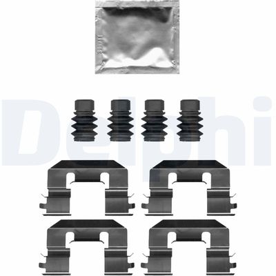 DELPHI LX0689 Piederumu komplekts, Disku bremžu