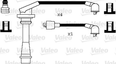 Augstsprieguma vadu komplekts VALEO 346076