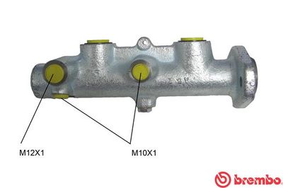Главный тормозной цилиндр BREMBO M 24 034