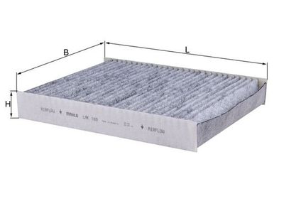 Filtrs, Salona telpas gaiss KNECHT LAK 169