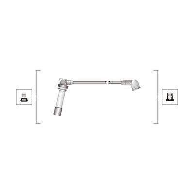 Augstsprieguma vadu komplekts MAGNETI MARELLI 941319170078