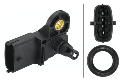 Датчик, давление во впускной трубе HELLA 6PP 009 400-441