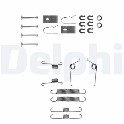 Piederumu komplekts, Bremžu loki DELPHI LY1126