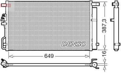 Kondensators, Gaisa kond. sistēma DENSO DCN43017
