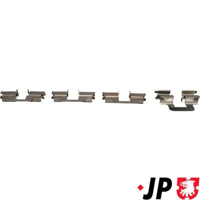 Комплектующие, колодки дискового тормоза JP GROUP 1163651010