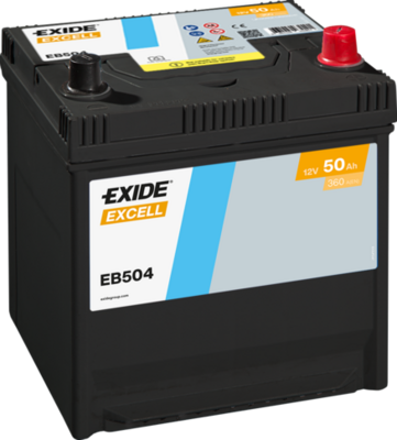 Стартерная аккумуляторная батарея EXIDE EB504