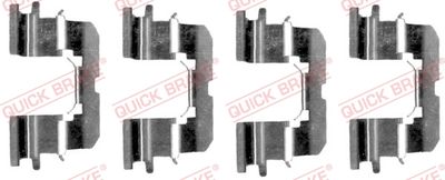 Piederumu komplekts, Disku bremžu uzlikas QUICK BRAKE 109-1227