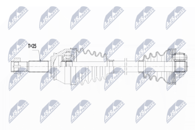 Приводной вал NTY NPW-FT-025