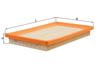 Воздушный фильтр MAHLE LX 1896