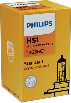 Kvēlspuldze, Tālās gaismas lukturis PHILIPS 12636C1