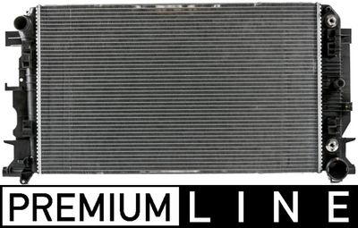 Радиатор, охлаждение двигателя MAHLE CR 62 000P