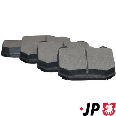 Bremžu uzliku kompl., Disku bremzes JP GROUP 1363701610