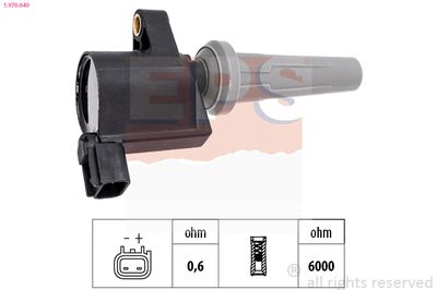 Катушка зажигания EPS 1.970.640