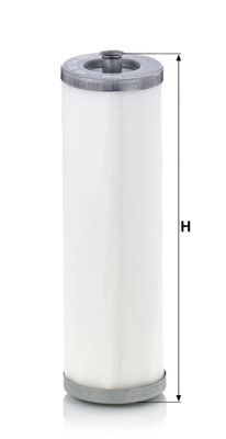 Фильтр, пневмооборудование MANN-FILTER LE 7008