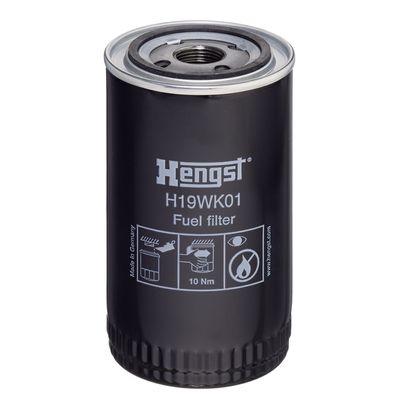 Degvielas filtrs HENGST FILTER H19WK01