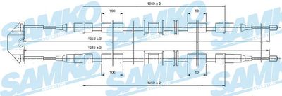 Trose, Stāvbremžu sistēma SAMKO C0542B