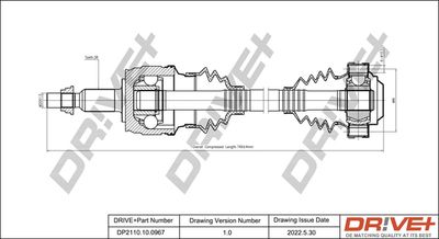 Приводной вал Dr!ve+ DP2110.10.0967