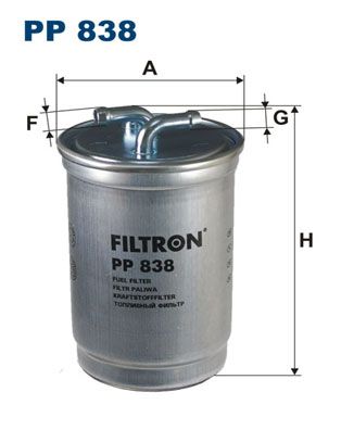 Топливный фильтр FILTRON PP 838