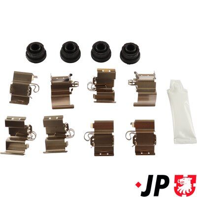 Комплектующие, колодки дискового тормоза JP GROUP 3364002710