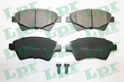 Комплект тормозных колодок, дисковый тормоз LPR 05P2059