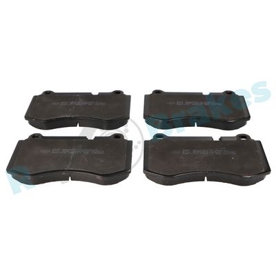 Bremžu uzliku kompl., Disku bremzes RAP BRAKES R-P0612