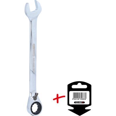 Uzgriežņu atslēga ar sprūdmehānismu KS TOOLS 503.4686-E