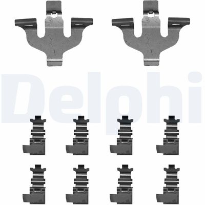 Piederumu komplekts, Disku bremžu uzlikas DELPHI LX0714