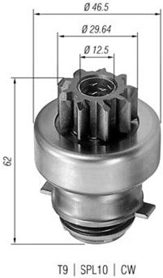 Zobrats, Starteris MAGNETI MARELLI 940113020095