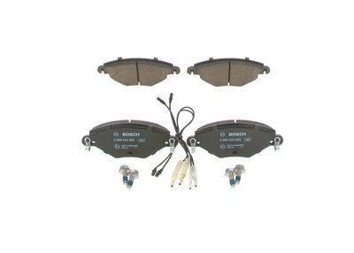 Bremžu uzliku kompl., Disku bremzes BOSCH 0 986 424 582