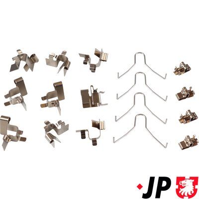 Комплектующие, колодки дискового тормоза JP GROUP 4864002910