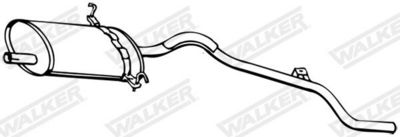 Vidējais izpl. gāzu trokšņa slāpētājs WALKER 15087
