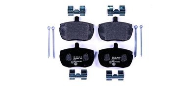 Комплект тормозных колодок, дисковый тормоз HELLA 8DB 355 006-361