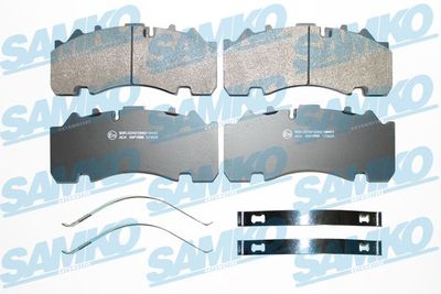 Bremžu uzliku kompl., Disku bremzes SAMKO 5SP1898