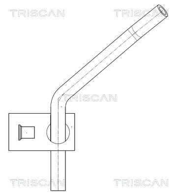 Гидравлический шланг, рулевое управление TRISCAN 8516 29013