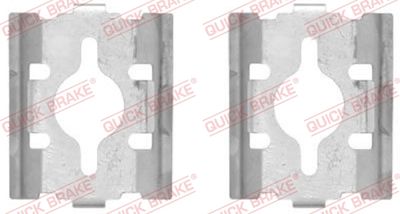 Комплектующие, колодки дискового тормоза QUICK BRAKE 109-1600