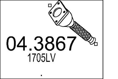 Катализатор MTS 04.3867