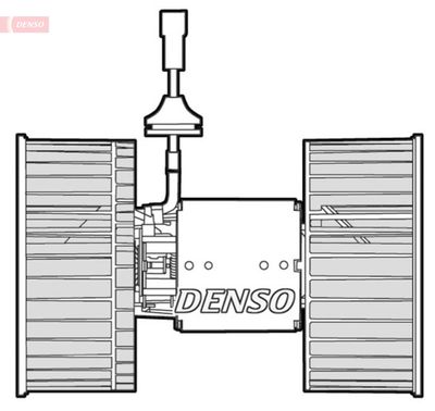 Вентилятор салона DENSO DEA12002