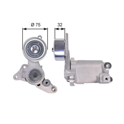 Siksnas spriegotājs, Ķīļsiksna GATES T39135