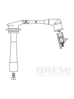 Augstsprieguma vads BREMI 6A26E40