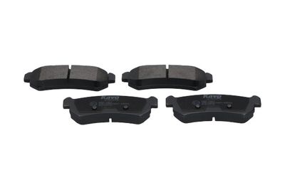 Комплект тормозных колодок, дисковый тормоз KAVO PARTS KBP-1007