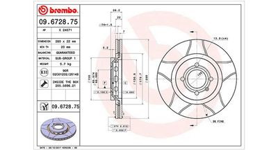 Тормозной диск MAGNETI MARELLI 360406048505