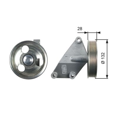 Parazīt-/Vadrullītis, Ķīļrievu siksna GATES T36428