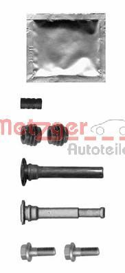 Virzītājčaulu komplekts, Bremžu suports METZGER 113-1376X
