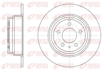 Тормозной диск REMSA 6411.00