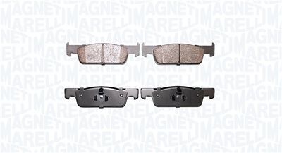 Bremžu uzliku kompl., Disku bremzes MAGNETI MARELLI 363916060944