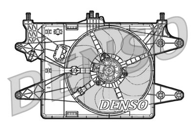 Ventilators, Motora dzesēšanas sistēma DENSO DER09082