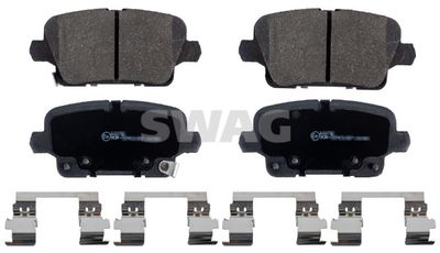Bremžu uzliku kompl., Disku bremzes SWAG 33 10 7542