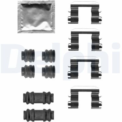DELPHI LX0680 Piederumu komplekts, Disku bremžu